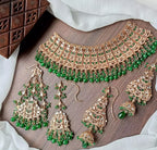Full Kundan bridal jhumar set