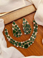 Egyptian stone necklace set