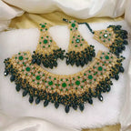 Heavy pearl bridal set