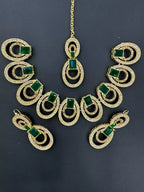 Miro zircon necklace set