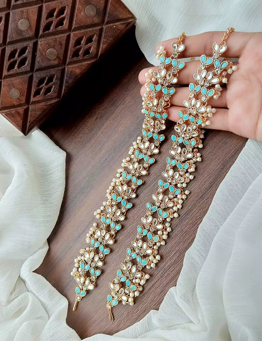 Kundan heavy anklets-004