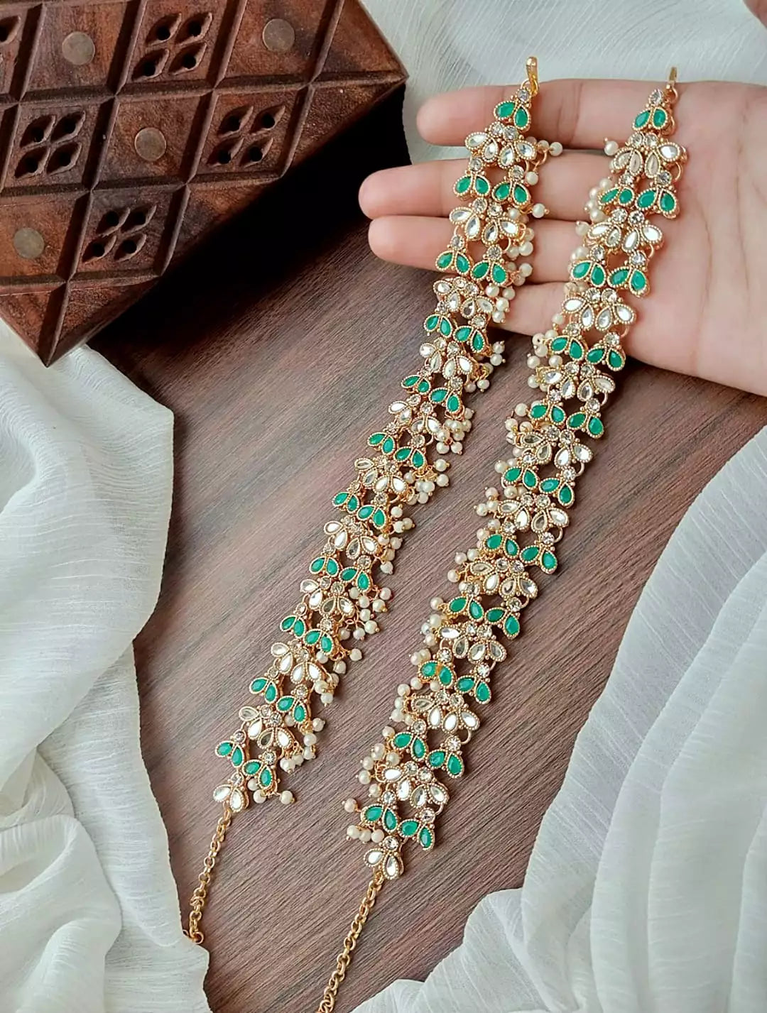 Kundan heavy anklets-004