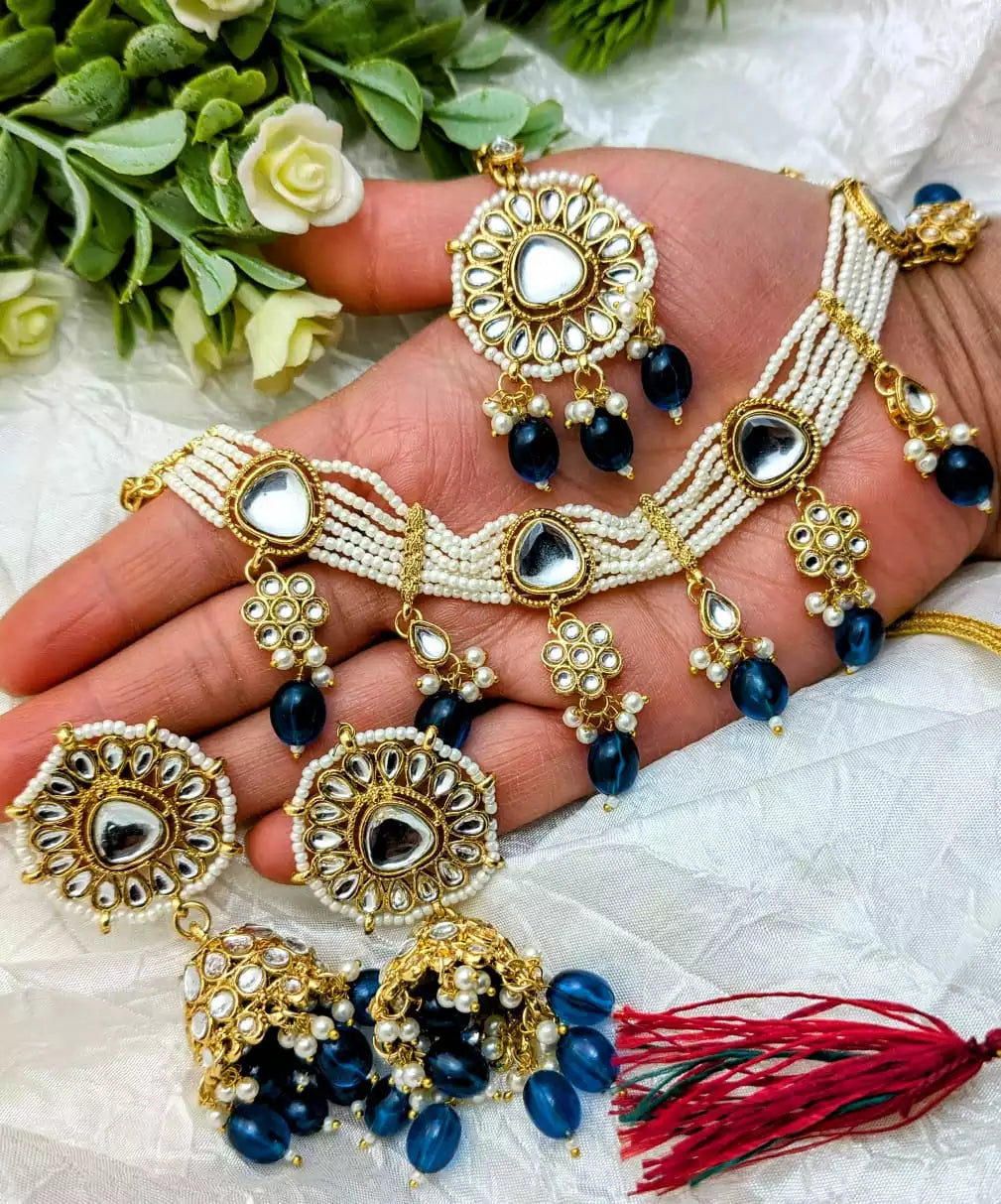 Kundan choker set Secondary image