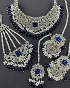 Zircon bridal set with jhumar