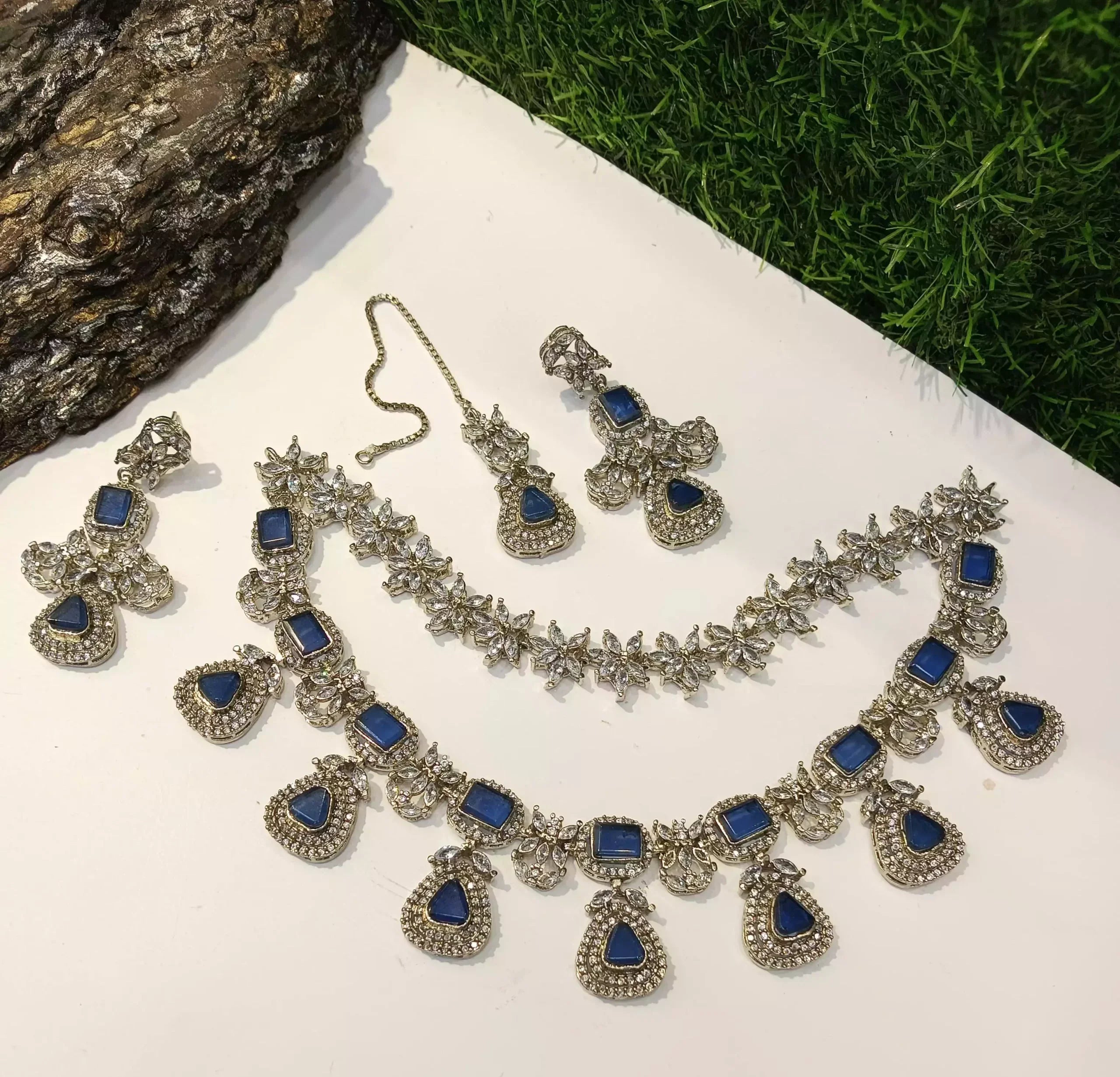 Rp jarao zircon bridal set