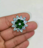 Zircon AD floral ring