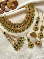 Zircon Floral bridal set