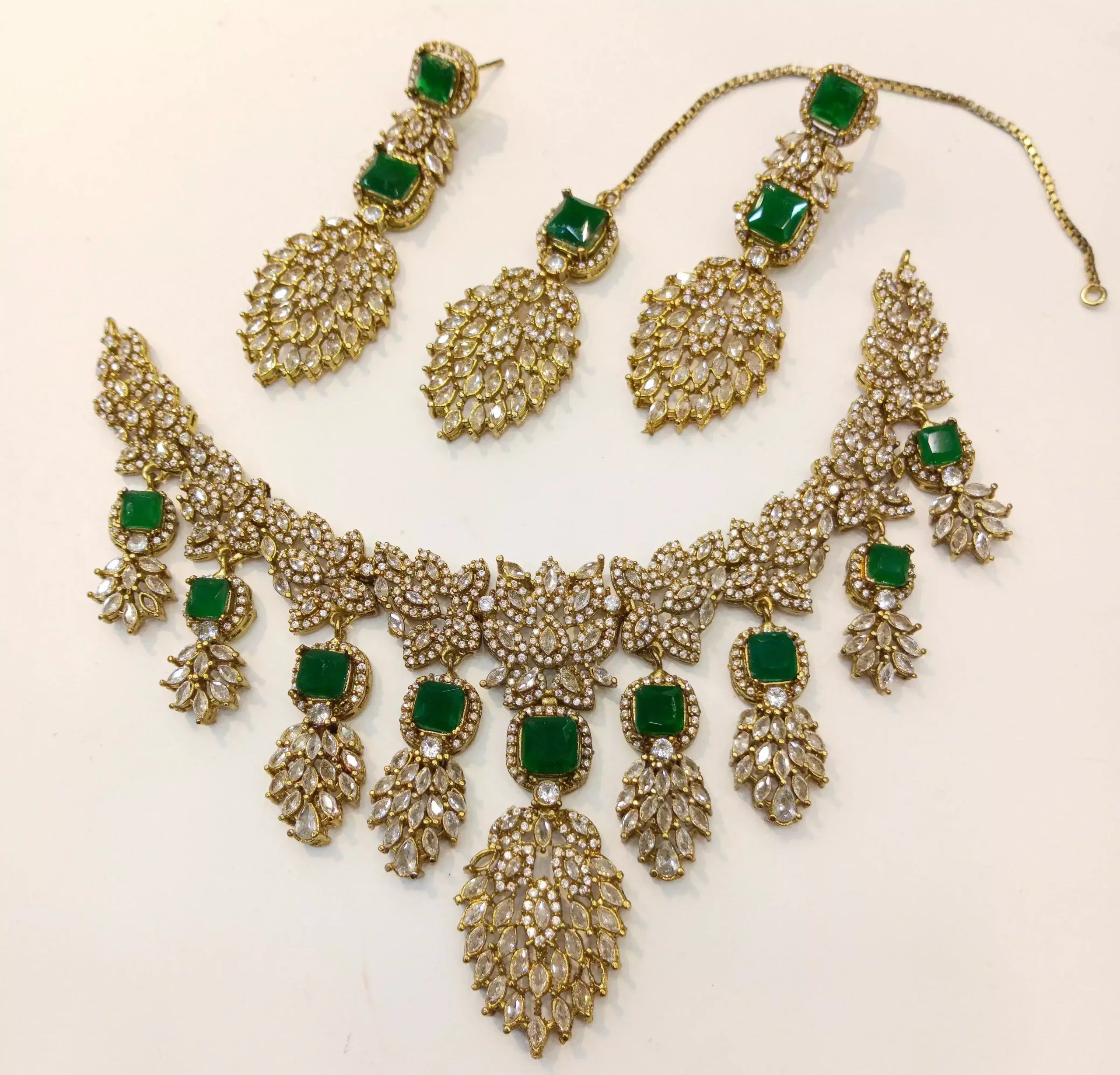 Rp jarao zircon bridal set