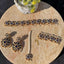 Zircon set with bracelet