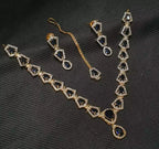 Micro zircon necklace set