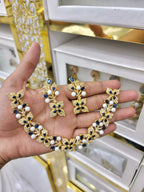 Zircon designer necklace set