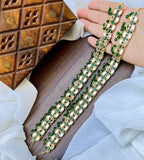 Kundan anklet pair-004