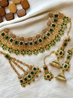 Zircon Floral Bridal set