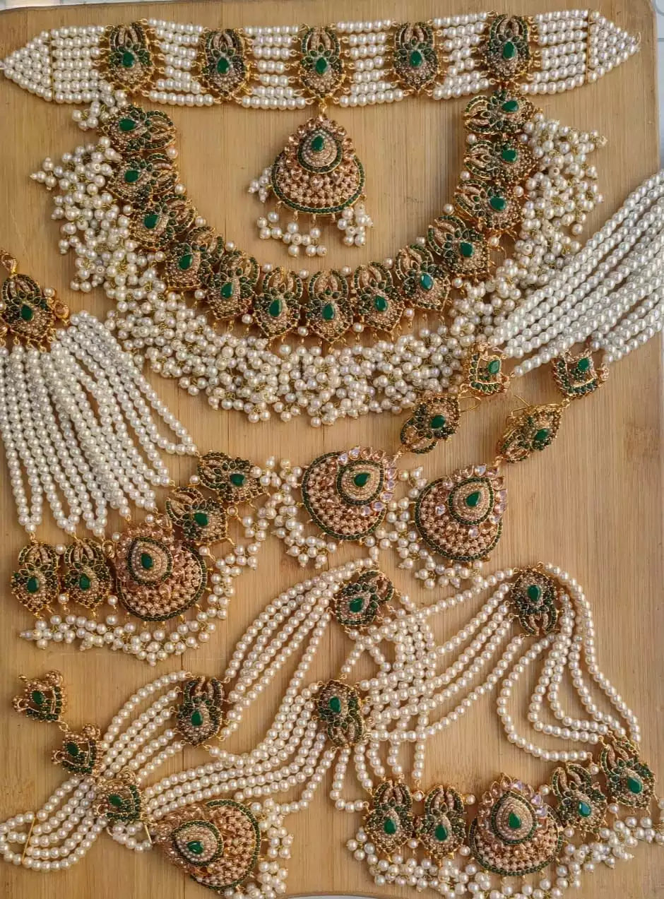 Raani bridal set with maala