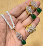 Jarao Zircon locket set