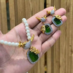 Designer bird locket set