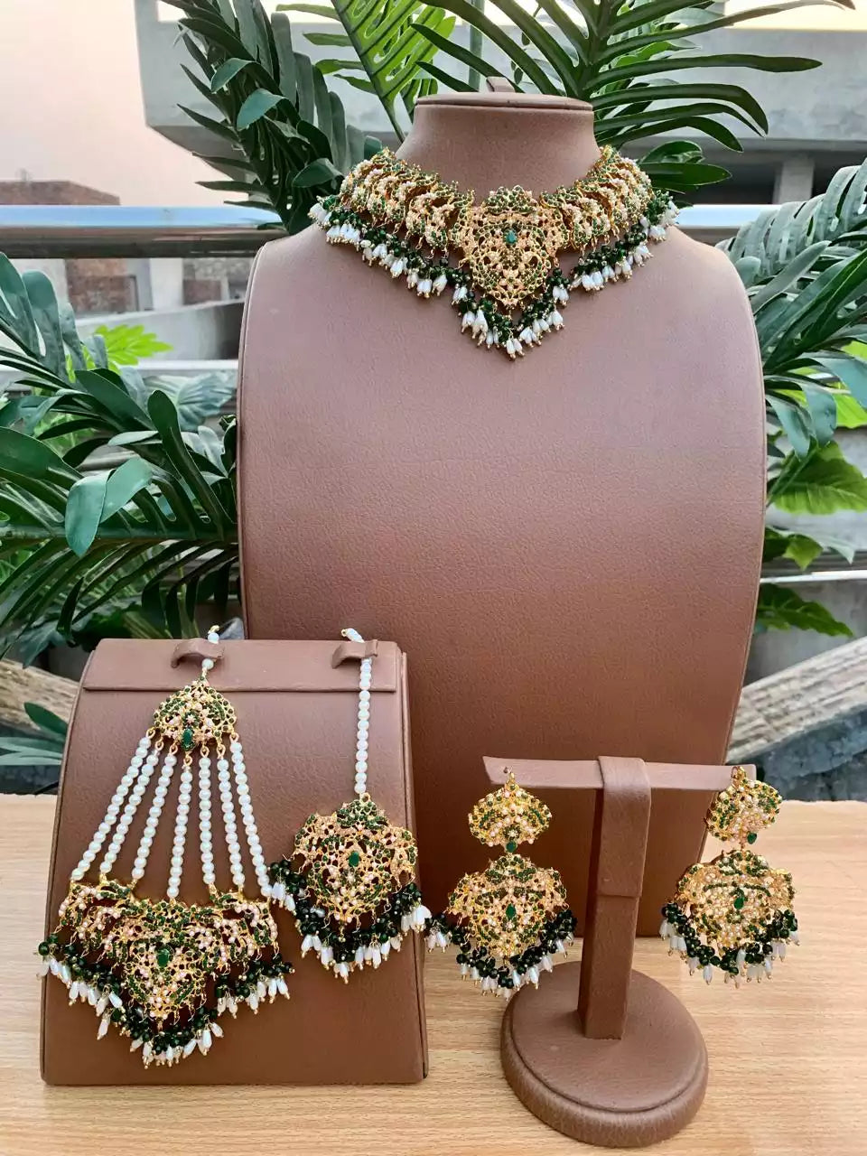 Handmade Noratan bridal set