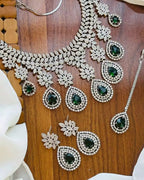 American diamond necklace set