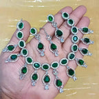 American diamond necklace set