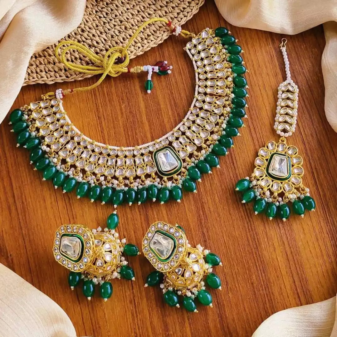 Dabbi kundan necklace set Main image