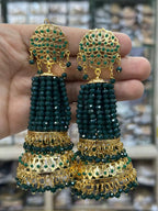 Hyderabadi big size earrings