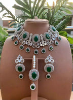 Rp jarao bridal set with teeka
