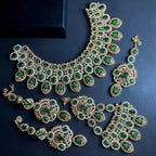 Zircon bridal set with jhumar
