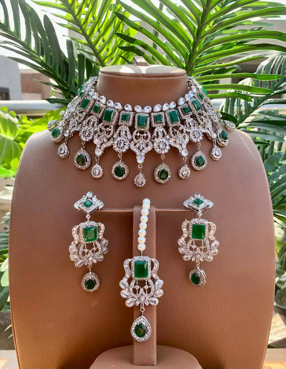 Rp jarao zircon bridal set