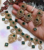 Egyptian polki set with teeka