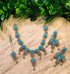 High quality zircon necklace set