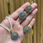 Gold plated locket set