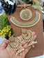 Manjoos big size jhumki teeka set