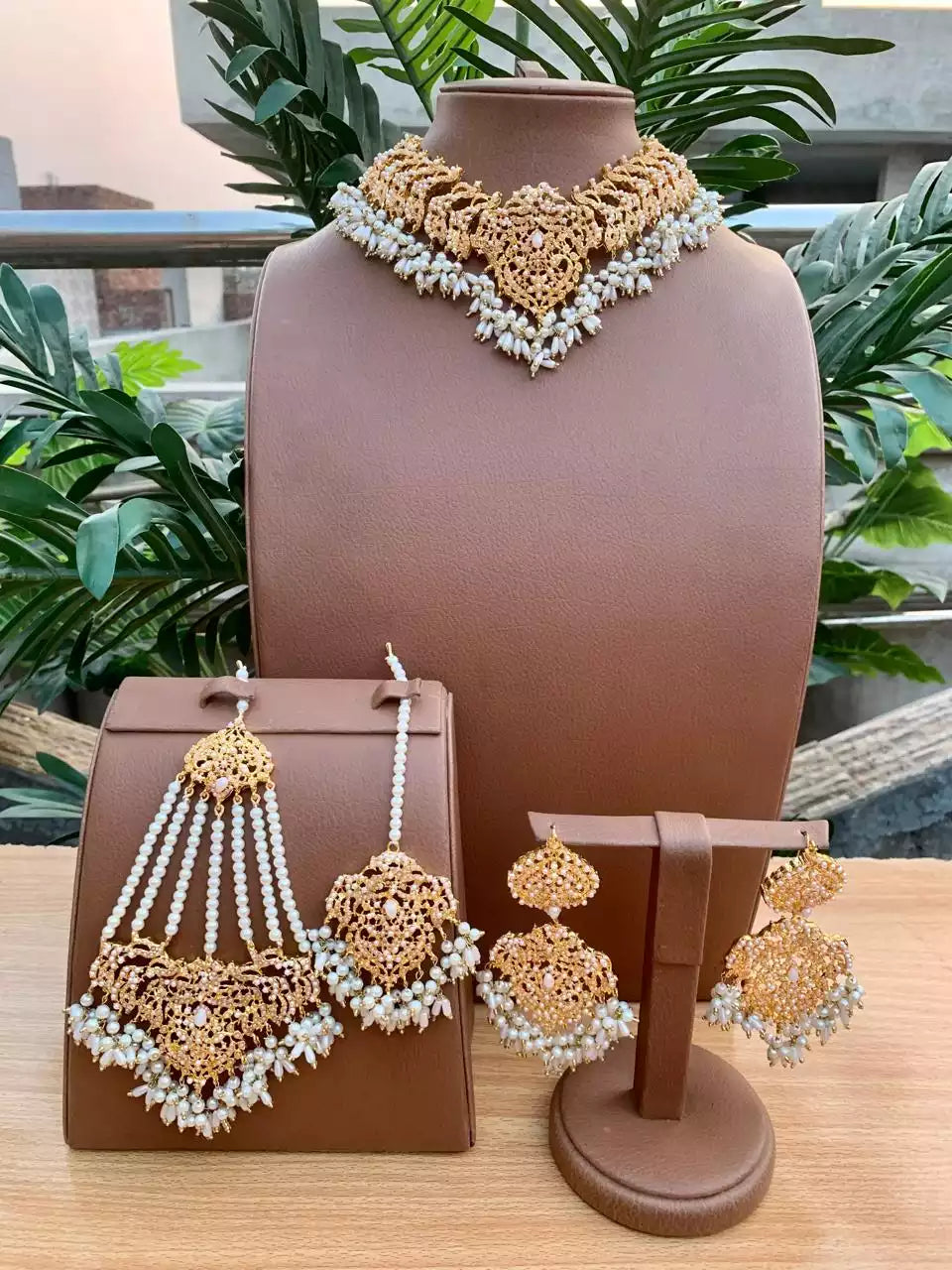 Handmade Noratan bridal set