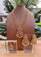 Noratan maala set with teeka
