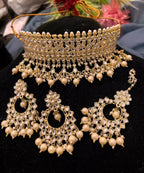 Dabbi kundan choker set