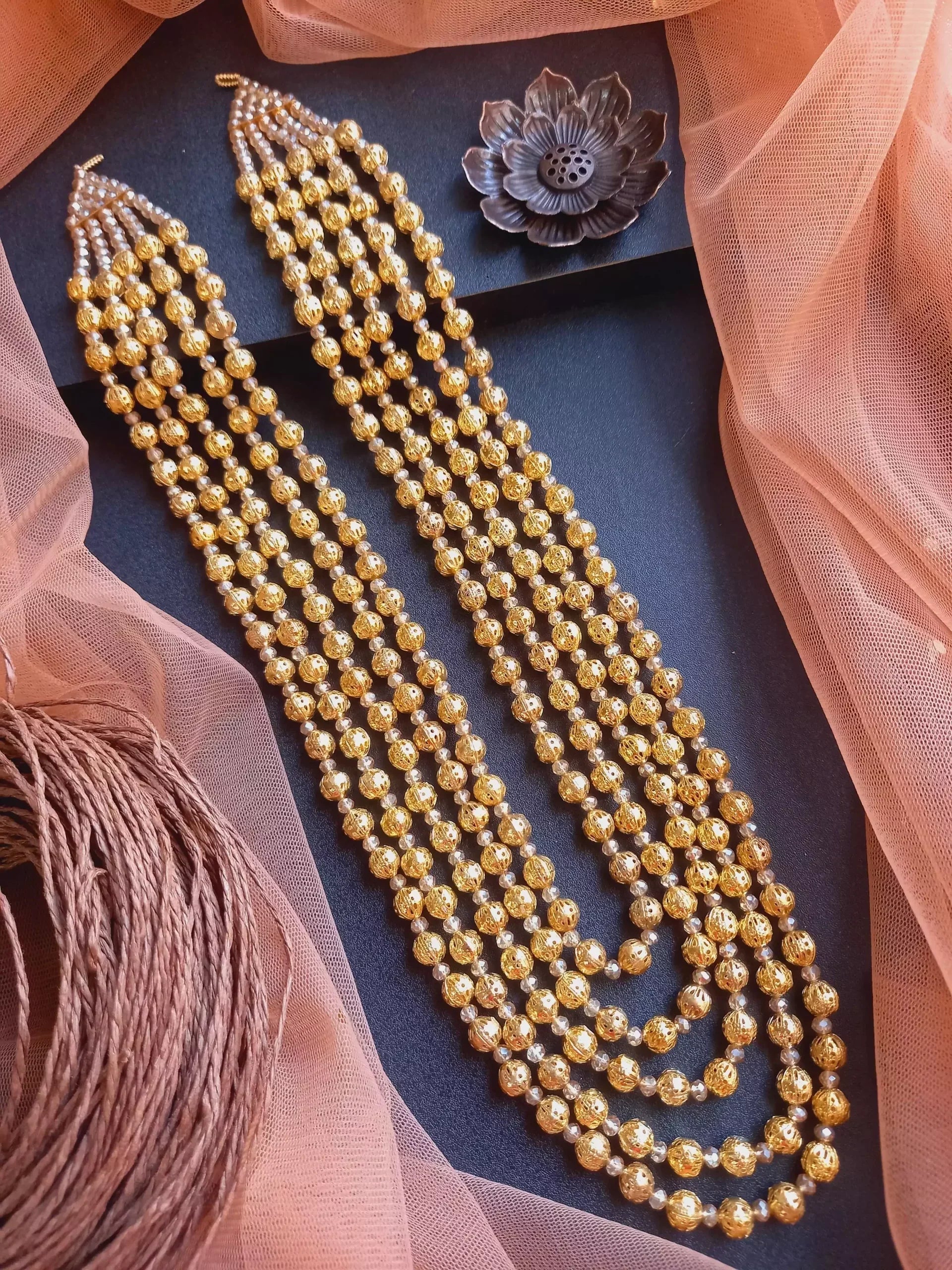 5 layer long maala set Main image