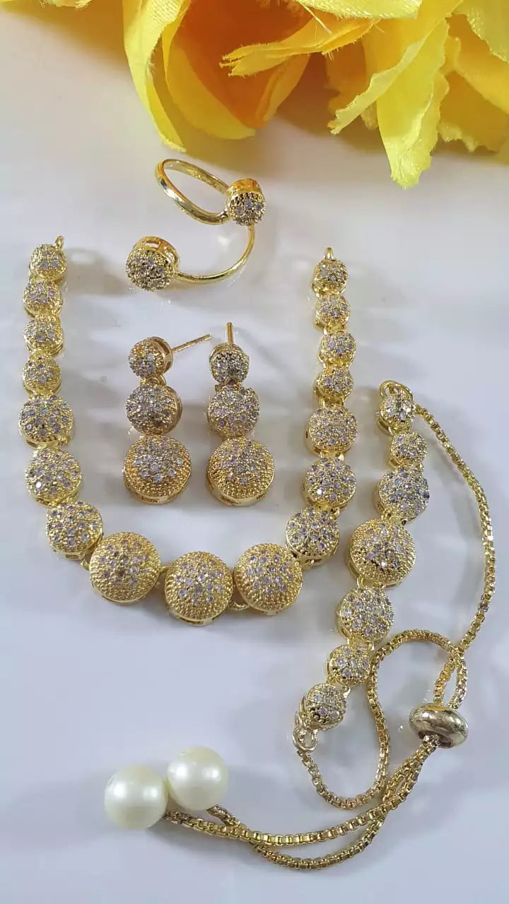 Indian zircon combo set-001 Main image