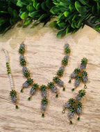 High quality zircon necklace set