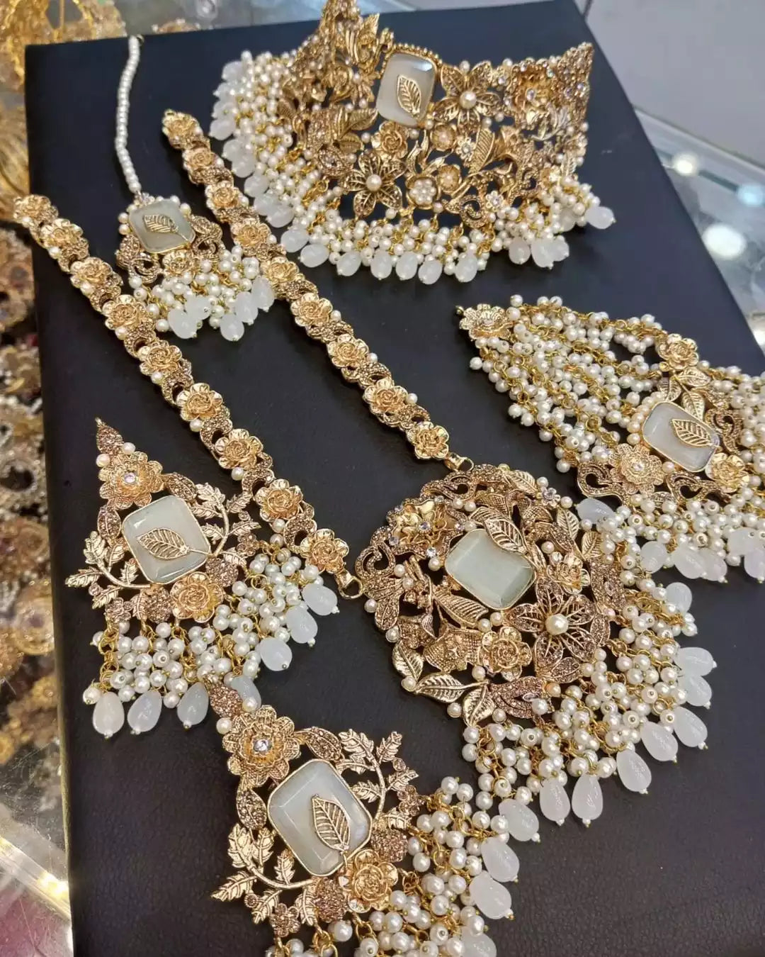 Handmade bridal set