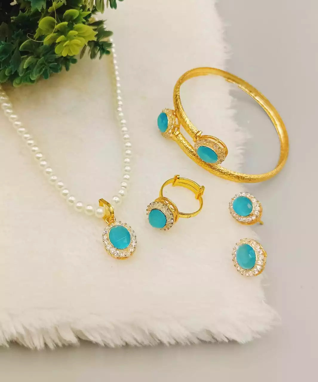 Gold plated combo set