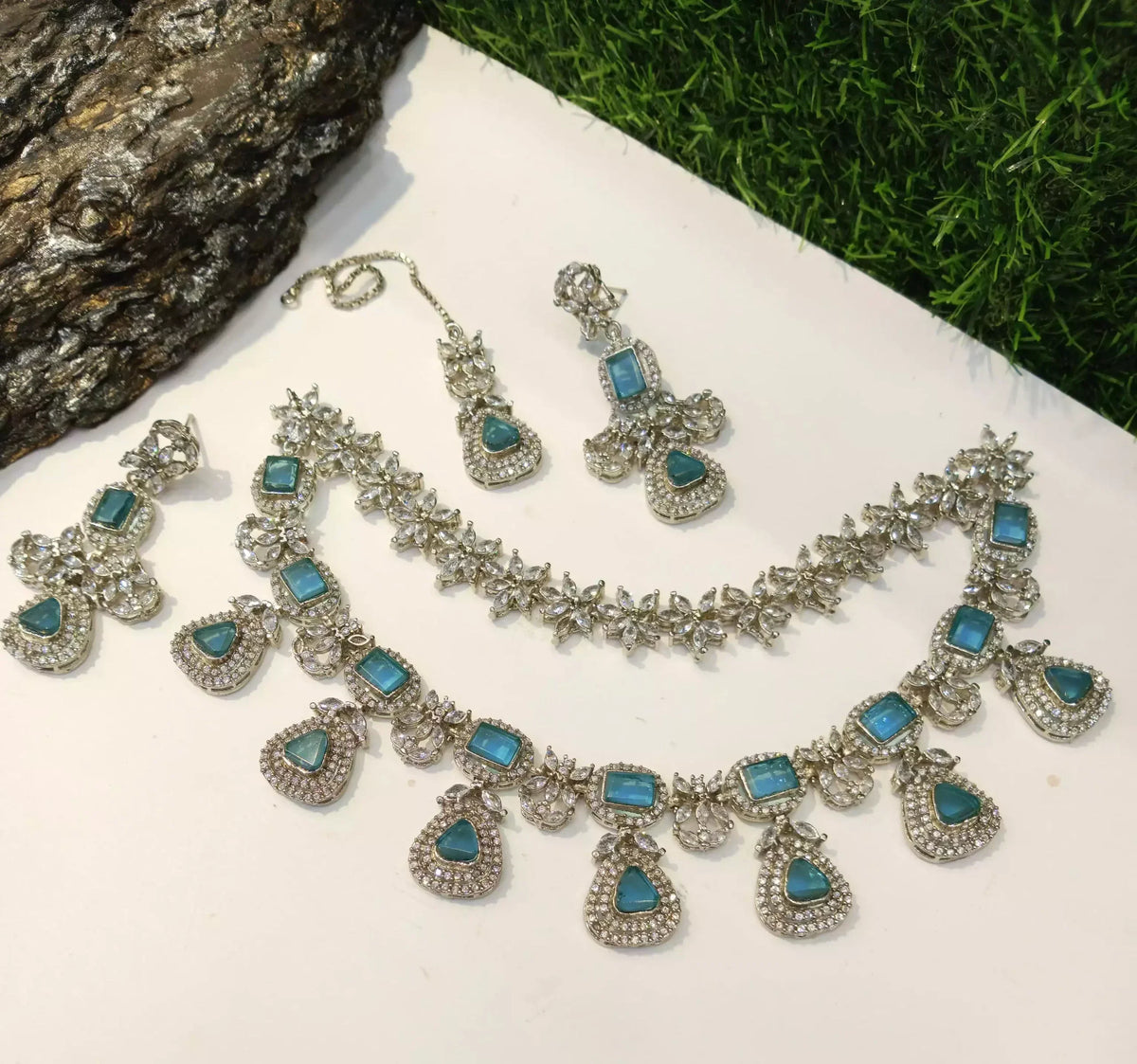 Rp jarao zircon bridal set Main image