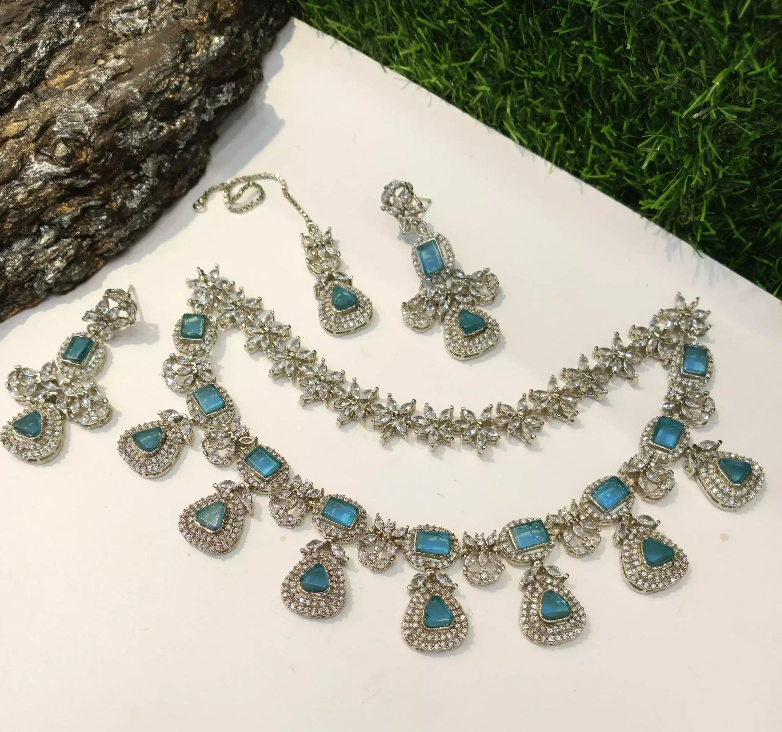 Rp jarao zircon bridal set