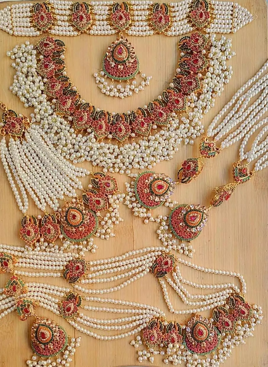 Raani bridal set with maala