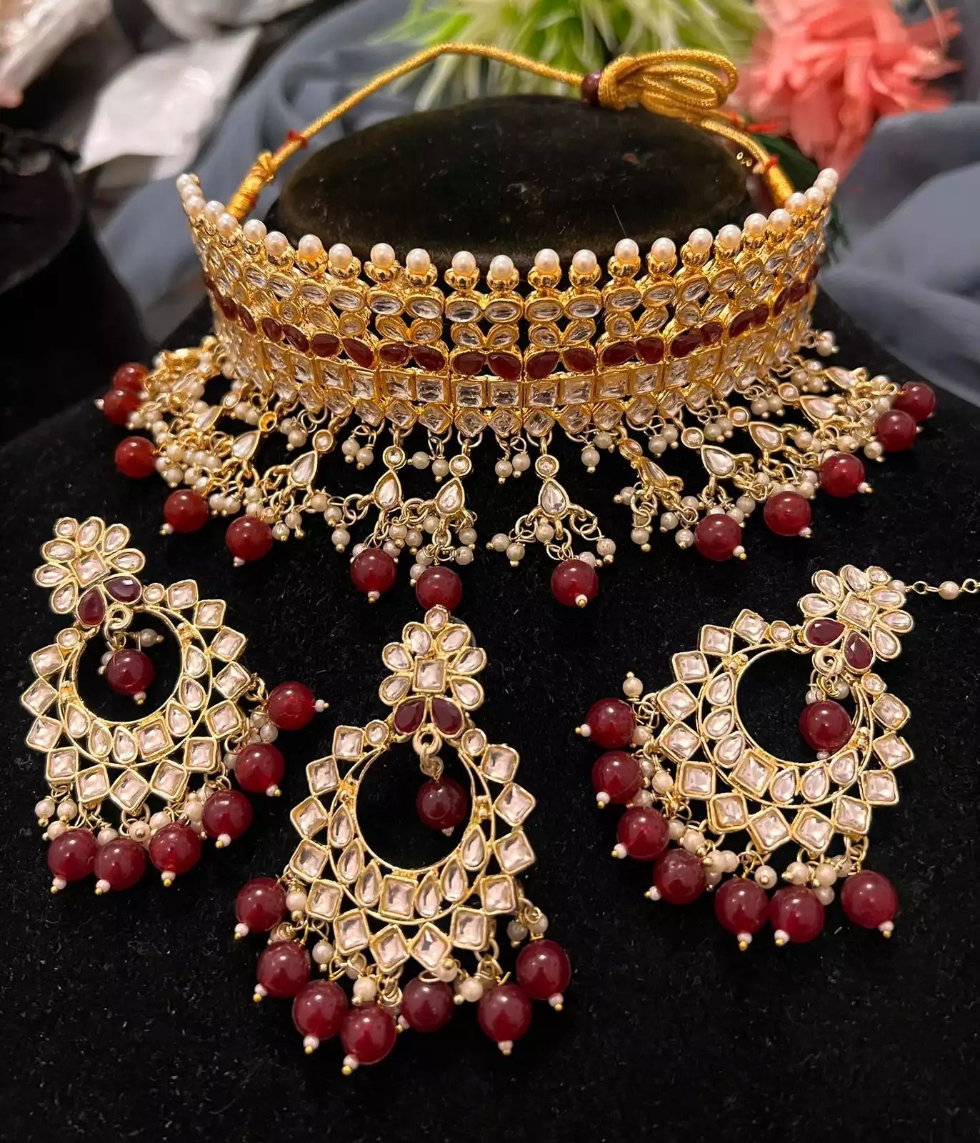 Dabbi kundan choker set Main image