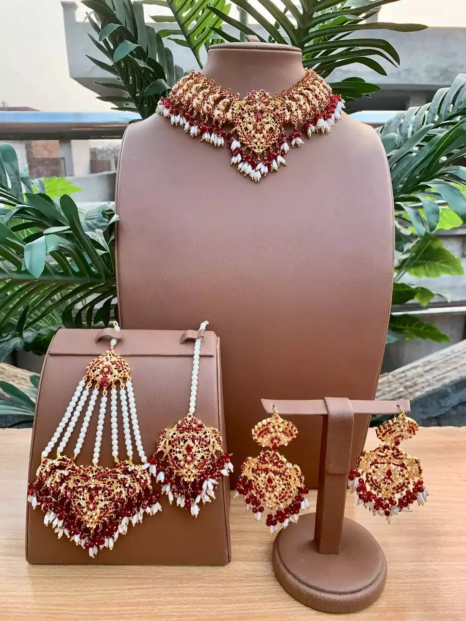 Handmade Noratan bridal set
