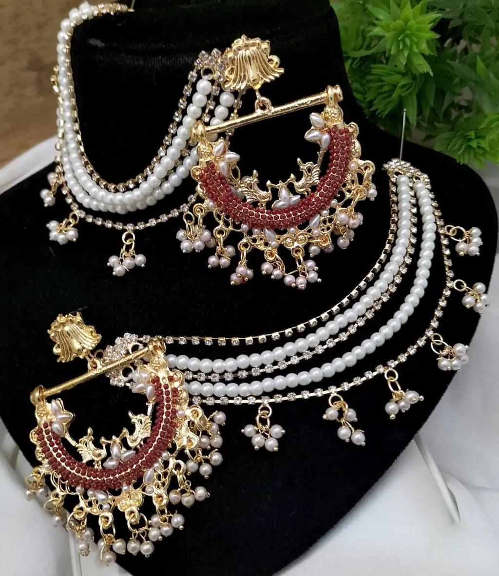 Noratan earrings with saharay