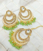 Big size earrings teeka