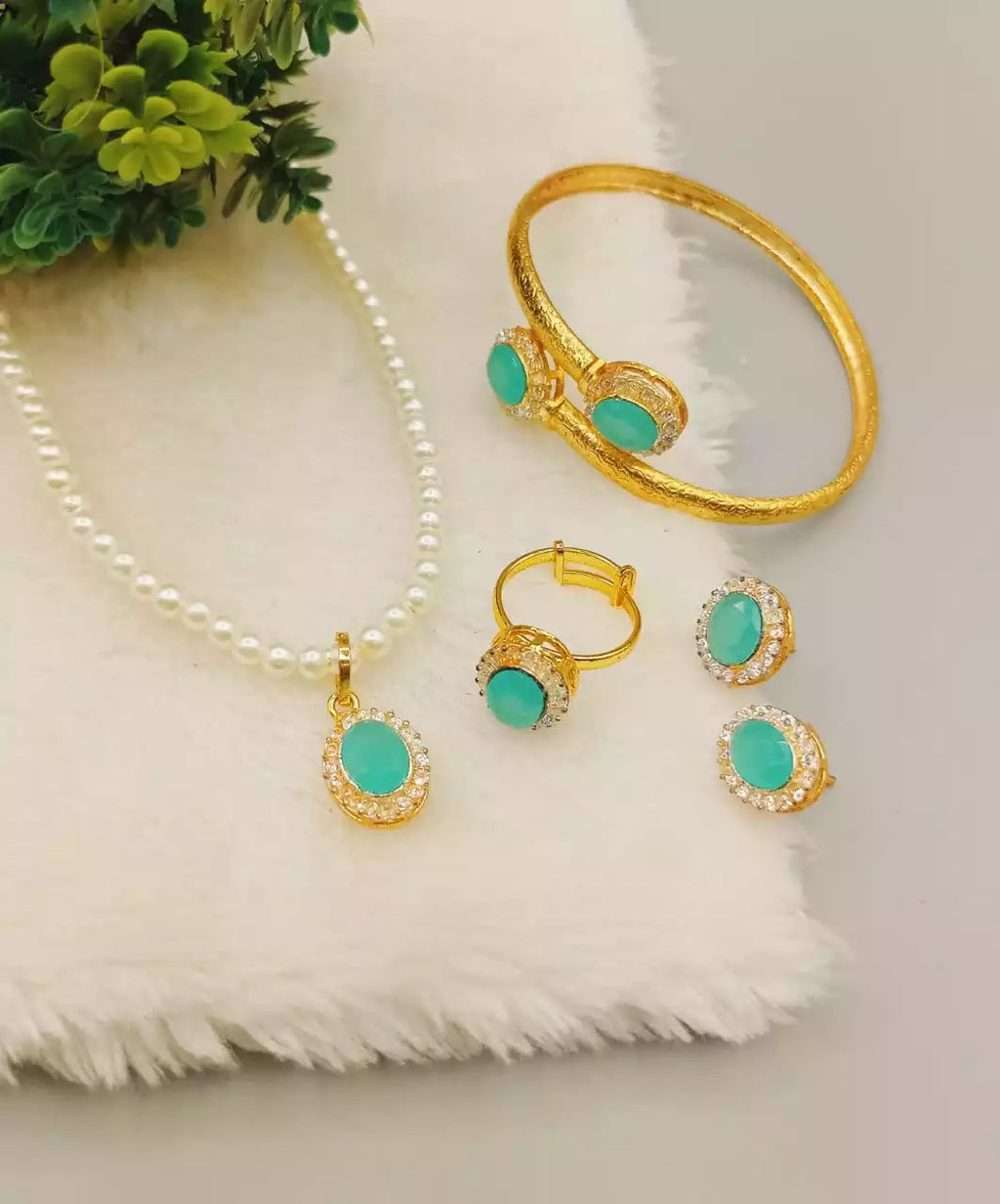 Gold plated combo set