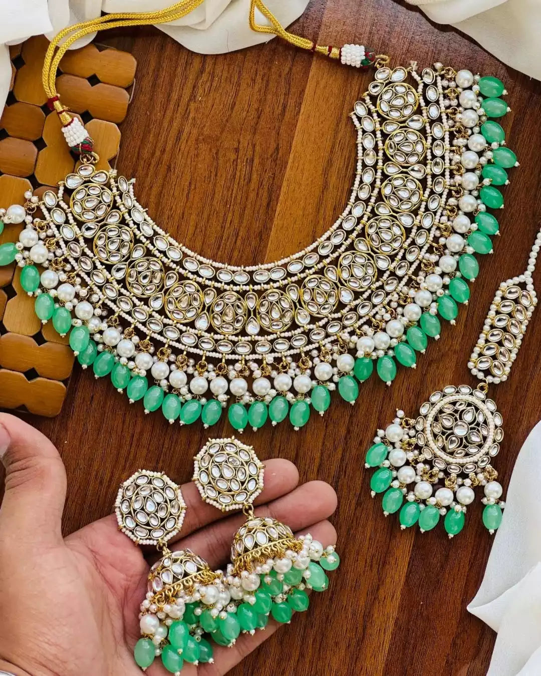 Kundan bridal set