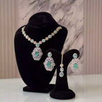 American diamond necklace set